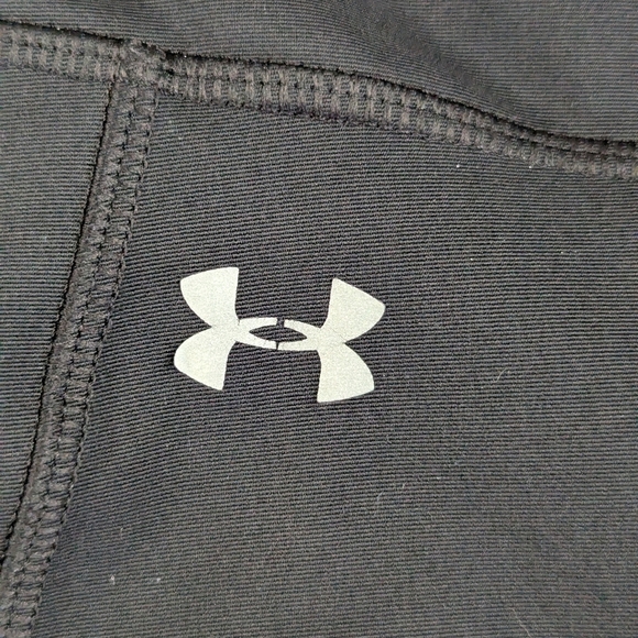Under Armour Compression Tights Leggings Size XS Black 3/4 Length - Picture 4 of 12